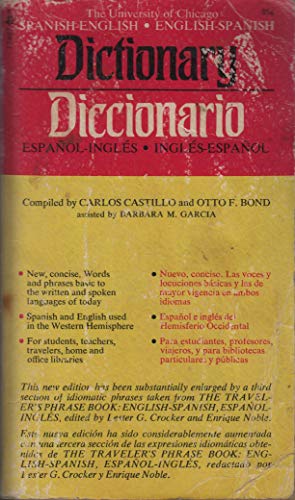 Spanish-English Dictionary (9780671774875) by Carlos Castillo; Otto F Bond