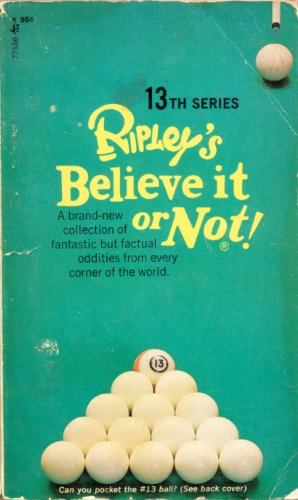 9780671775568: Ripley's Believe It Or Not! Series 13