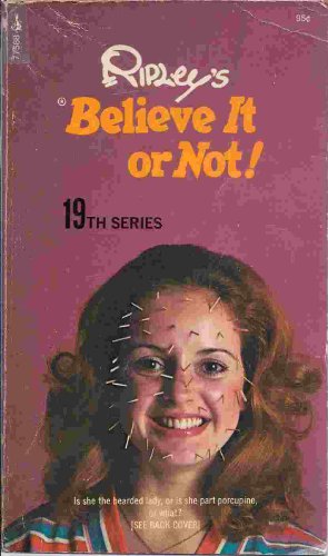 Beispielbild fr Ripley's Believe It or Not!: 19th Series zum Verkauf von ThriftBooks-Atlanta