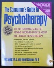 The Consumer's Guide to Psychotherapy (9780671778514) by Engler, Jack; Goleman, Daniel