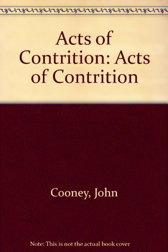 Stock image for Acts of Contrition for sale by LONG BEACH BOOKS, INC.
