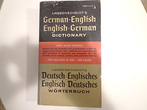 Stock image for German eng Dict for sale by Better World Books: West