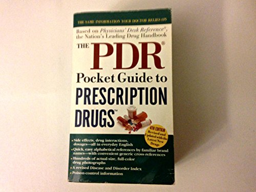 Beispielbild fr The PDR Pocket Guide to Prescription Drugs zum Verkauf von Better World Books: West