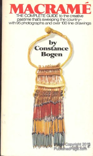 9780671786960: Macrame [Paperback] by Constance e bogen