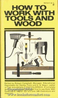 Beispielbild fr How to Work with Tools and Wood zum Verkauf von Polly's Books