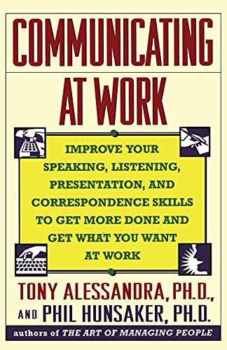 Stock image for Communicating at Work for sale by Revaluation Books