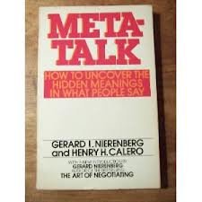 Stock image for META-TALK Guide to Hidden Meanings in Conversation for sale by ThriftBooks-Atlanta