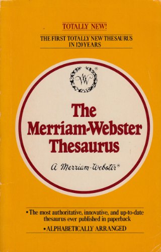 9780671790950: Merriam Webster Thesaurus