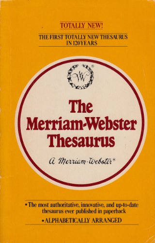 Stock image for The Merriam Webster Thesaurus for sale by Wonder Book