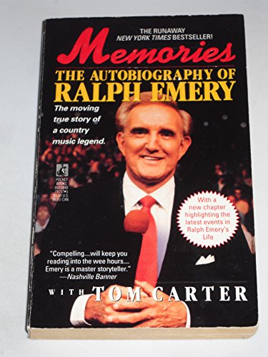 Imagen de archivo de Memories : The Autobiography of Ralph Emery a la venta por Better World Books
