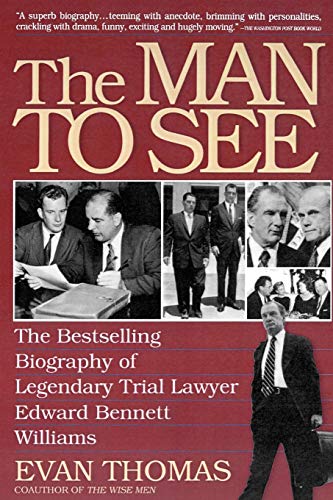 9780671792114: The Man to See: Edward Bennett Williams, Ultimate Insider, Legendary Trial Lawyer