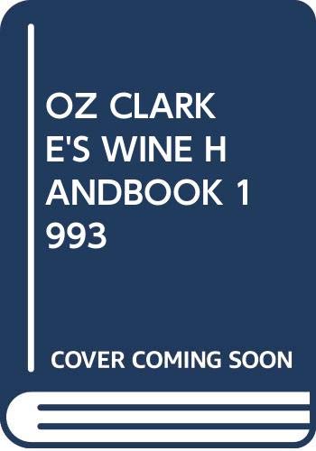 9780671793616: Oz Clarke's Wine Handbook1993