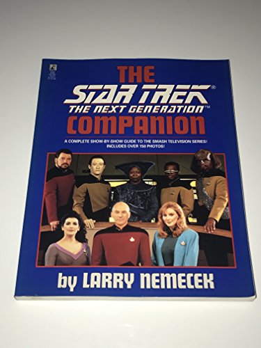 Beispielbild fr The Star Trek, The Next Generation Companion zum Verkauf von SecondSale