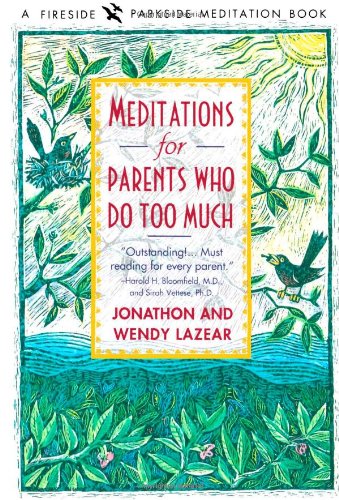 9780671796358: Meditations for Parents Who Do Too Much (A Fireside/Parkside Meditation Book)