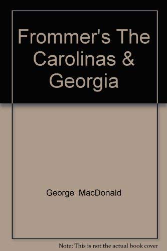 Stock image for The Carolinas and Georgia (Frommers Complete Guides) for sale by Reuseabook