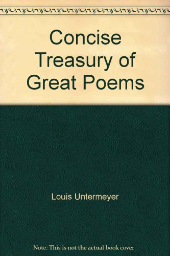 9780671800635: Concise Treasury of Great Poems
