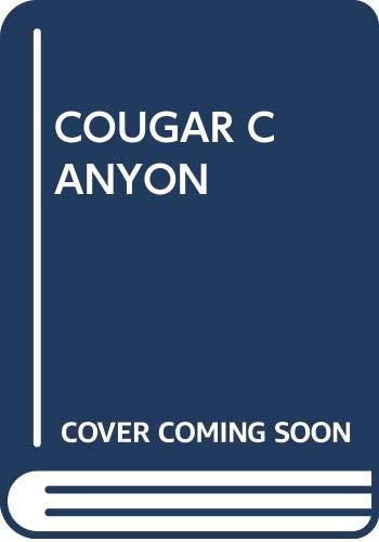 Stock image for Cougar Canyon for sale by Librairie Th  la page