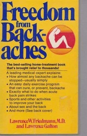 9780671803629: Freedom From Backaches (Back Aches)