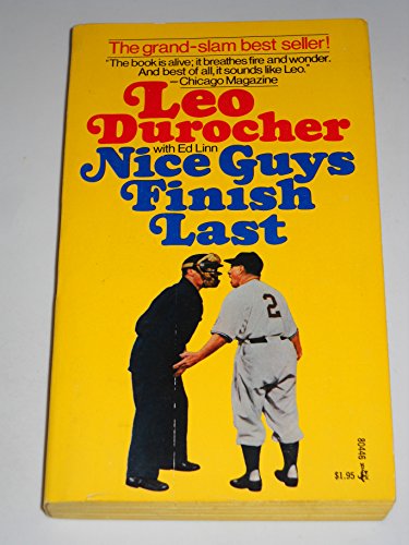 Imagen de archivo de Nice Guys Finish Last a la venta por Better World Books