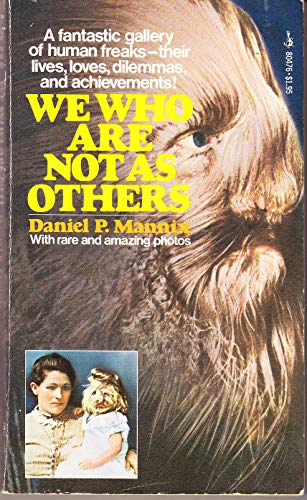We Who Not As Others (9780671804763) by Daniel P. Mannix