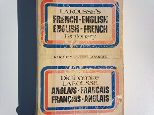 Stock image for French-English, English-French Dictionary/Dictionnaire Larousse Français-Anglais, Anglais-Français for sale by Half Price Books Inc.