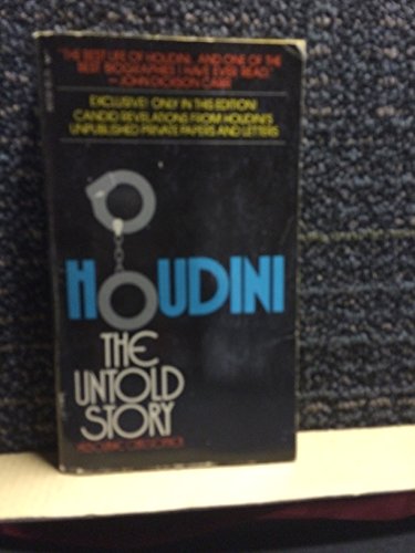 9780671807306: Houdini: The Untold Story