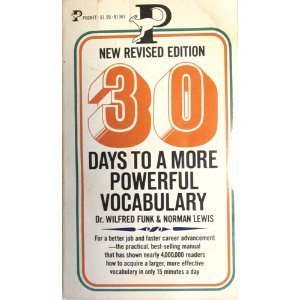 Stock image for 30 Days to a More Powerful Vocabulary for sale by HPB Inc.