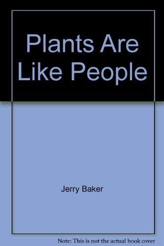 9780671814267: Plants Are Like People