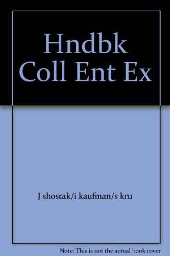 Stock image for Hndbk Coll Ent Ex for sale by Irish Booksellers