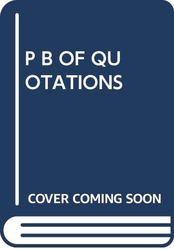9780671817725: Title: The Pocket Book of Quotations