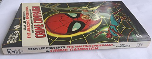 9780671820909: Title: Crime Campaign The Amazing SpiderMan Marvel Novel