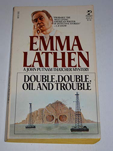 Beispielbild fr Double, Double, Oil and Trouble (A John Putnam Thatcher Mystery) zum Verkauf von Wonder Book