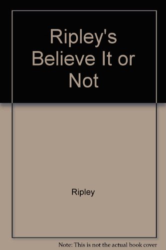 BELIEVE NOT 16 (9780671821319) by Ripley