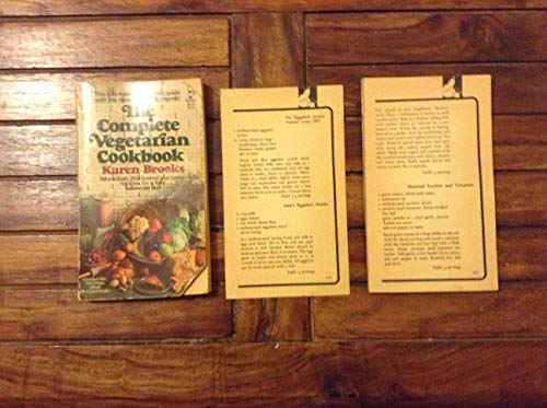 Beispielbild fr Complete Vegetarian Cookbook zum Verkauf von Wonder Book