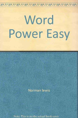 9780671826079: Word Power Easy
