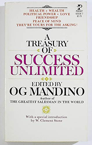 9780671826383: A Treasury of Success Unlimited