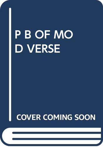 Stock image for P B of Mod Verse for sale by ThriftBooks-Dallas