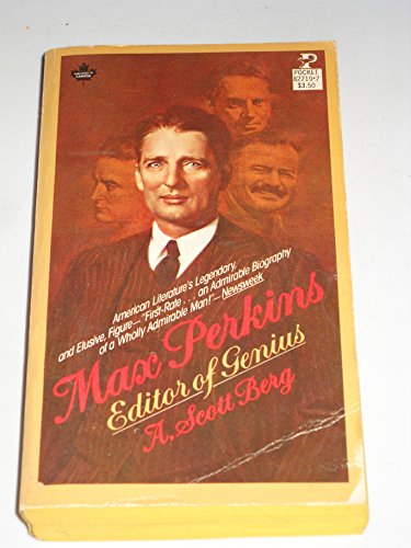 Imagen de archivo de Max Perkins: Editor of Genius a la venta por ThriftBooks-Atlanta