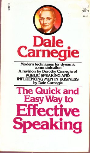 9780671827472: Title: The Quick and Easy Way to Effective Speaking