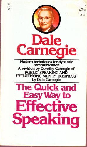 9780671827472: The Quick and Easy way to Effective Speaking