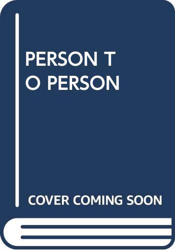 Stock image for Person to Person: The Problem of Being Human: A New Trend in Psychology for sale by ThriftBooks-Atlanta