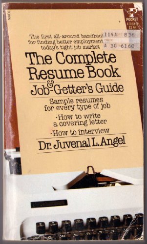 Beispielbild fr The complete r sum book & job getter's guide zum Verkauf von 2Vbooks