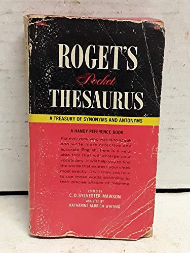 Roget's Pocket Thesaurus