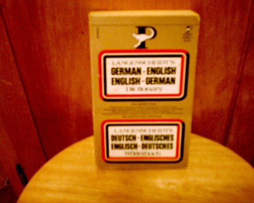 Langenscheidt's German-English English-German Dictionary