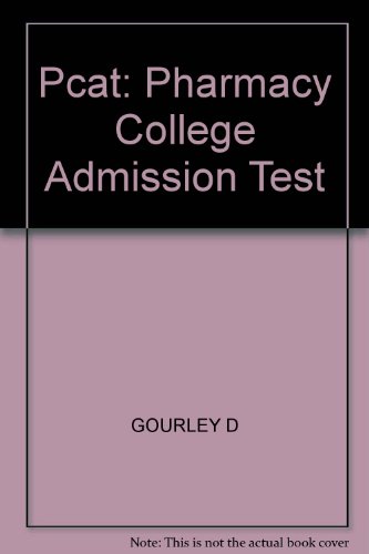 Stock image for PCAT Pharmacy College Admission Test for sale by a2zbooks