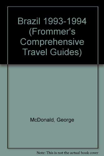 Stock image for Frommer's Comprehensive Travel Guide: Brazil for sale by medimops