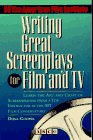 9780671847838: Writing Great Screenplays for Film and TV