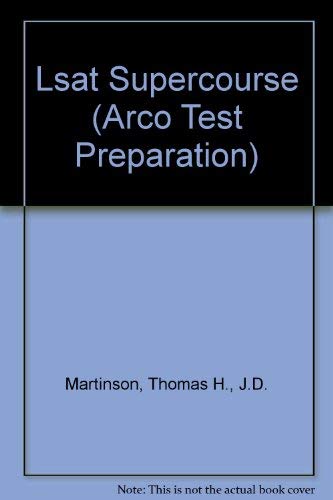 9780671848491: Lsat Supercourse (Arco Test Preparation)