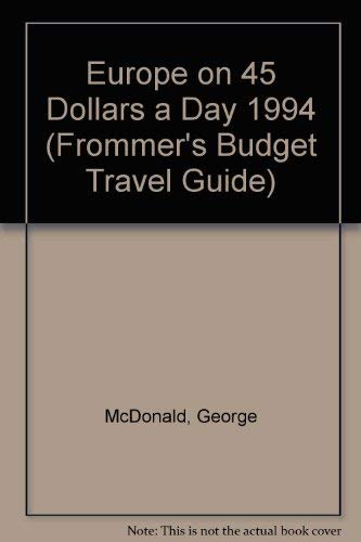 Imagen de archivo de Frommer's Budget Travel Guide: Europe on $50 a Day, 1994 a la venta por ThriftBooks-Dallas