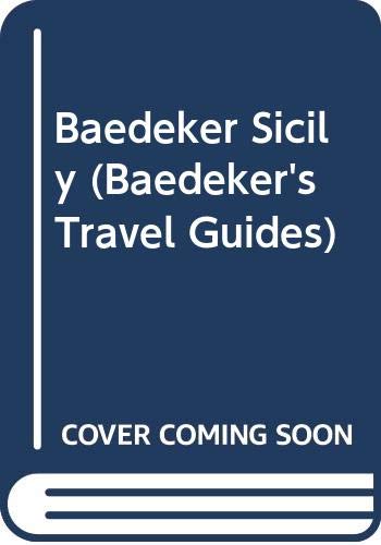 Stock image for Baedeker Sicily (Baedeker's Travel Guides) for sale by Bahamut Media